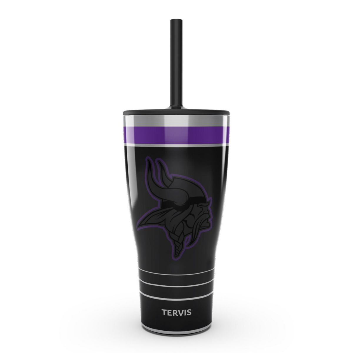 Tervis Minnesota Vikings 30oz. Night Game Tumbler with Straw Tervis