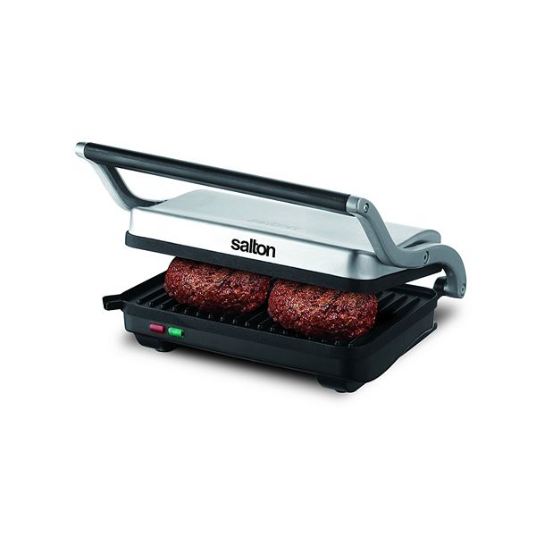 Salton Stainless Steel Panini Grill Salton