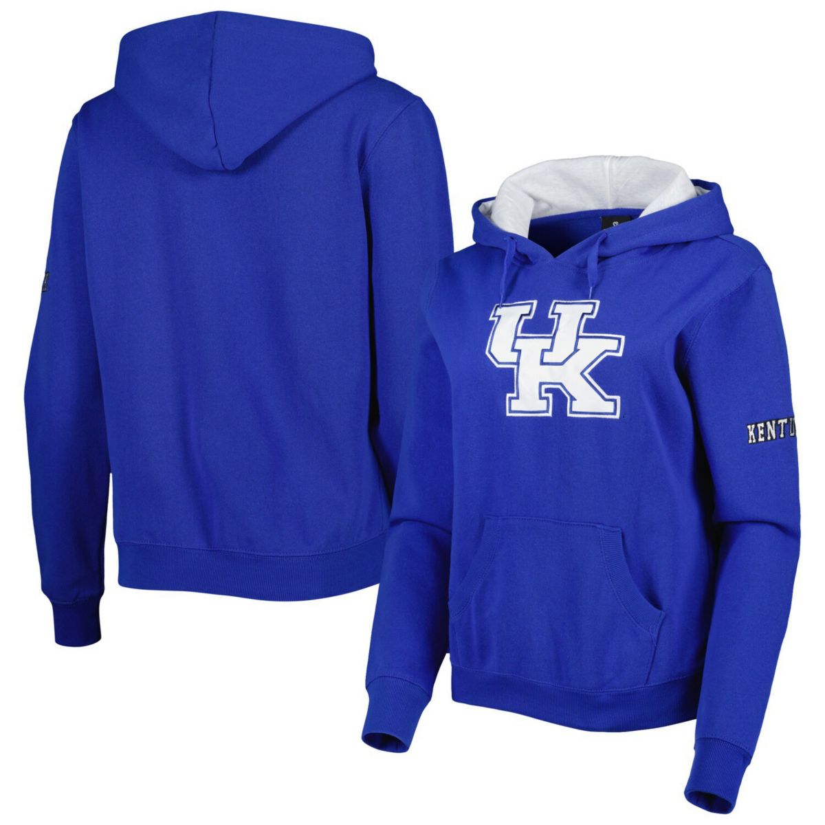 Женская Футболка Stadium Athletic Royal Kentucky Wildcats Big Logo Pullover Hoodie Stadium Athletic