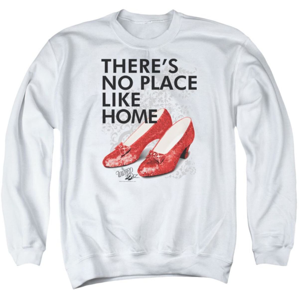 Wizard Of Oz No Place Like Home Adult Crewneck Sweatshirt Licensed Character