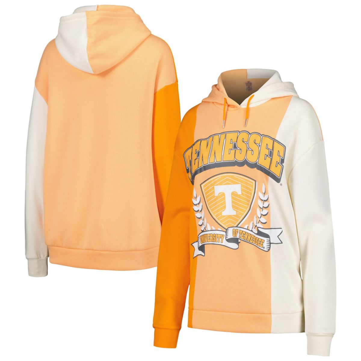 Women's Gameday Couture Tennessee Orange Tennessee Volunteers Hall of Fame Colorblock Pullover Hoodie Gameday Couture