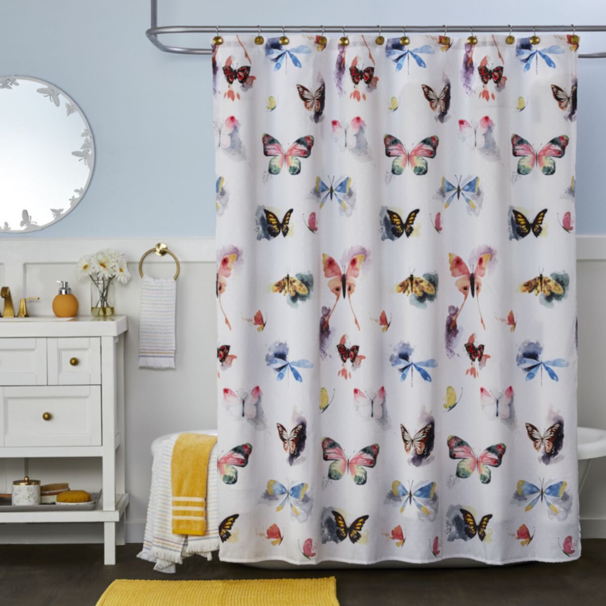 SKL Home Butterfly Wishes Shower Curtain SKL Home