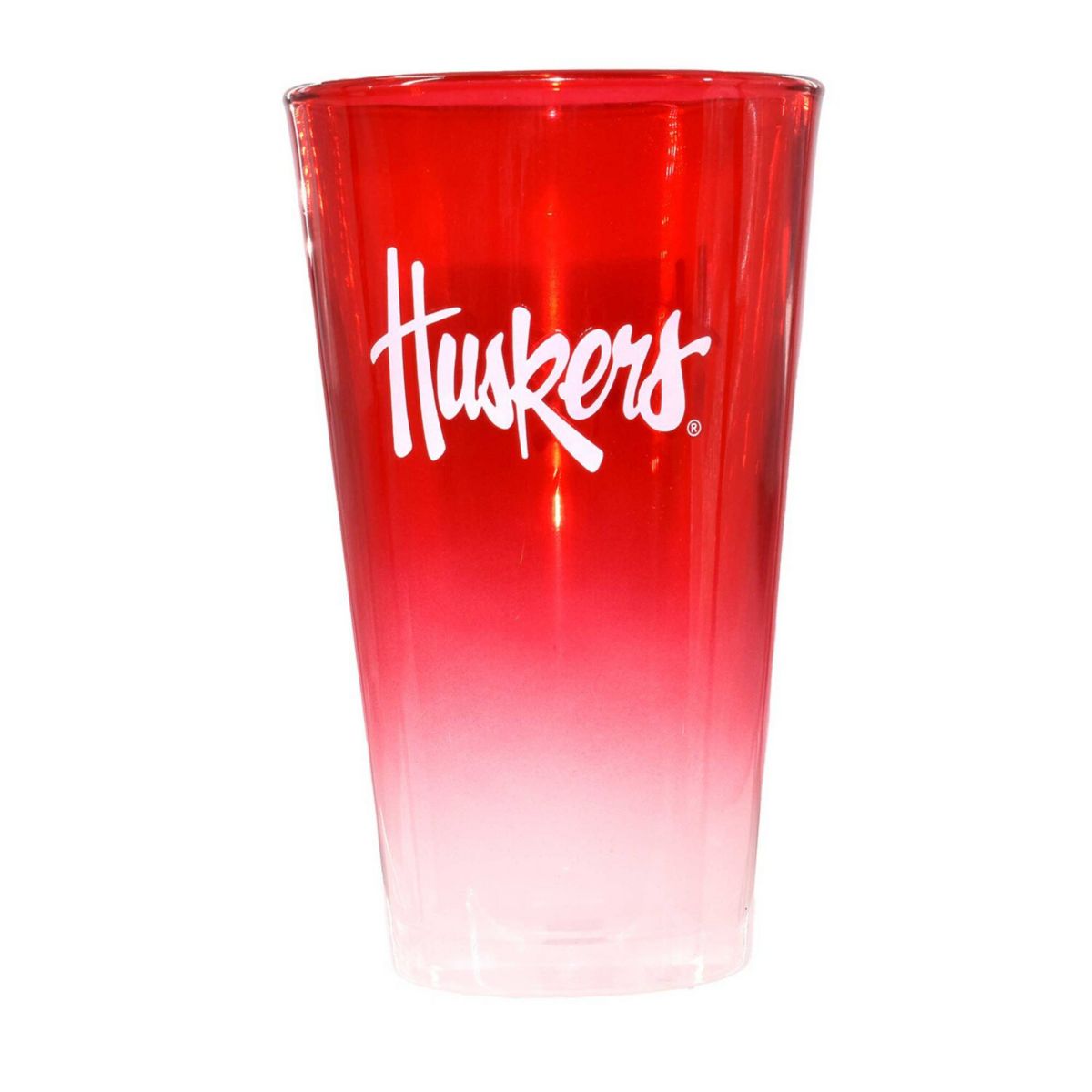 Nebraska Huskers 16oz. Ombre Pint Glass The Memory Company