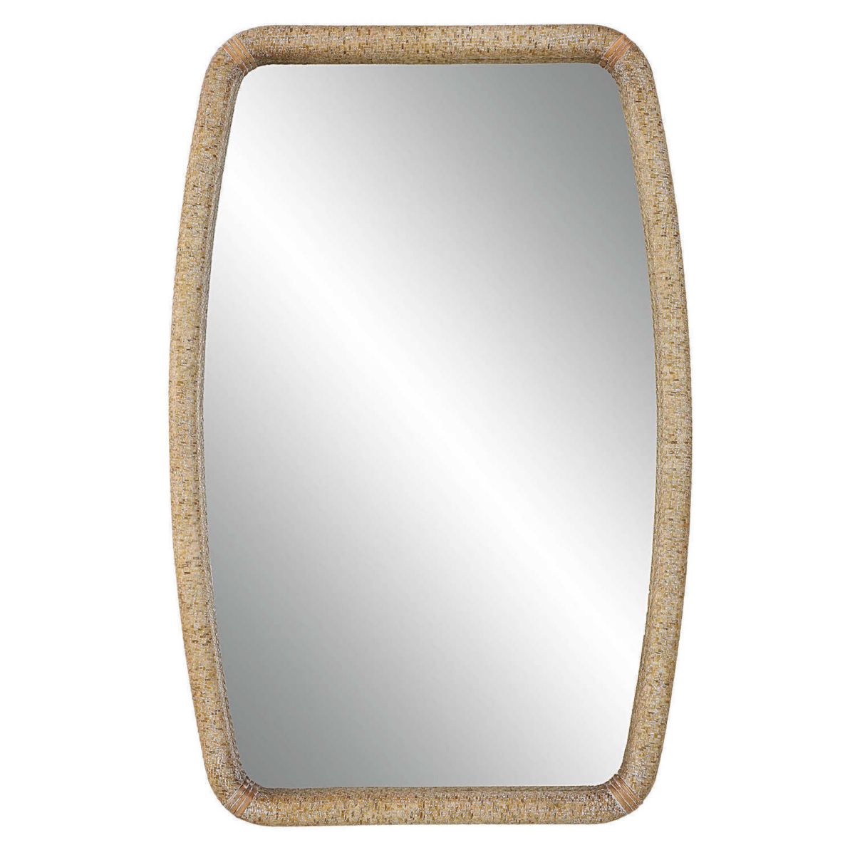 Uttermost Tiki Rattan Mirror Uttermost