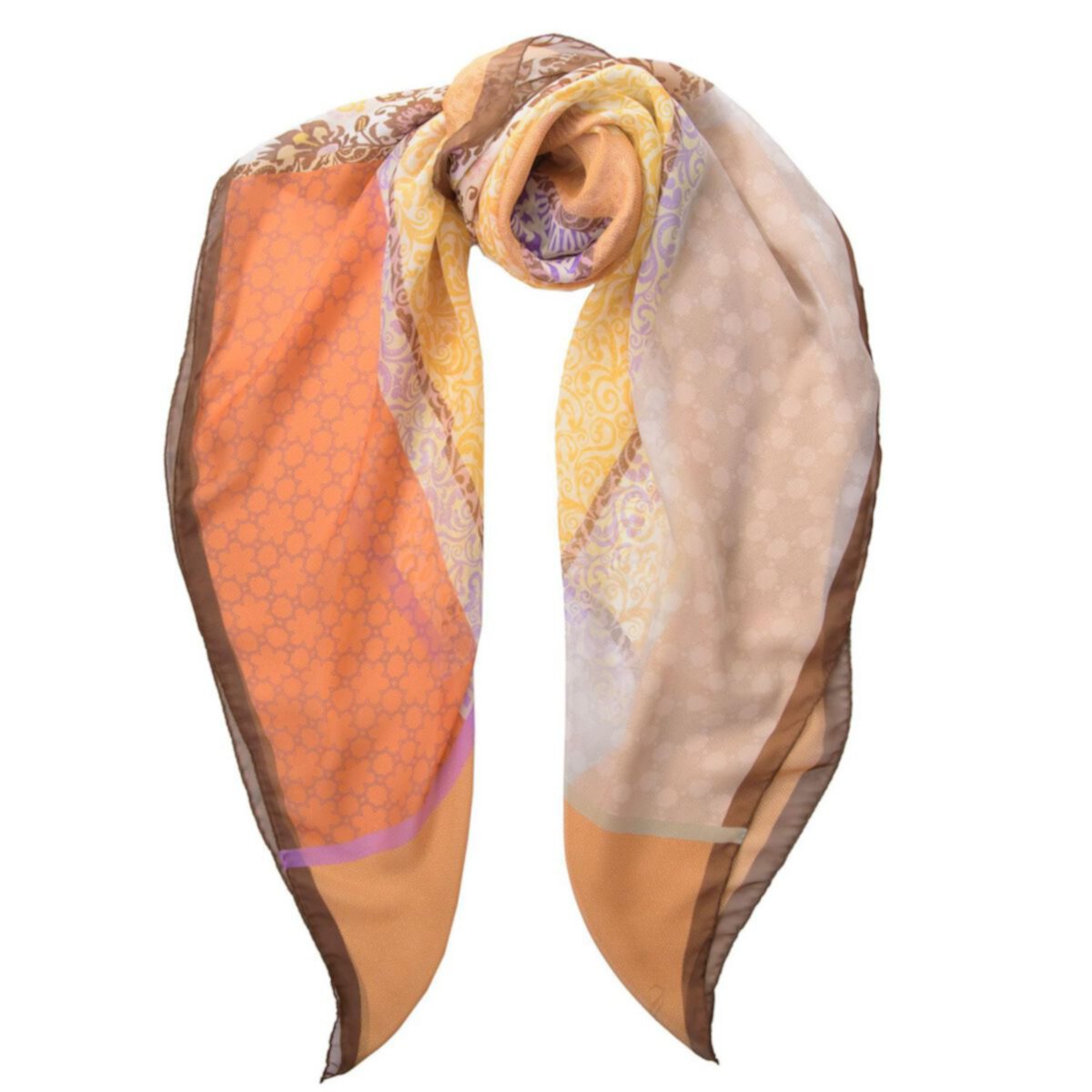 Dafne - Large Silk Scarf For Women Elizabetta