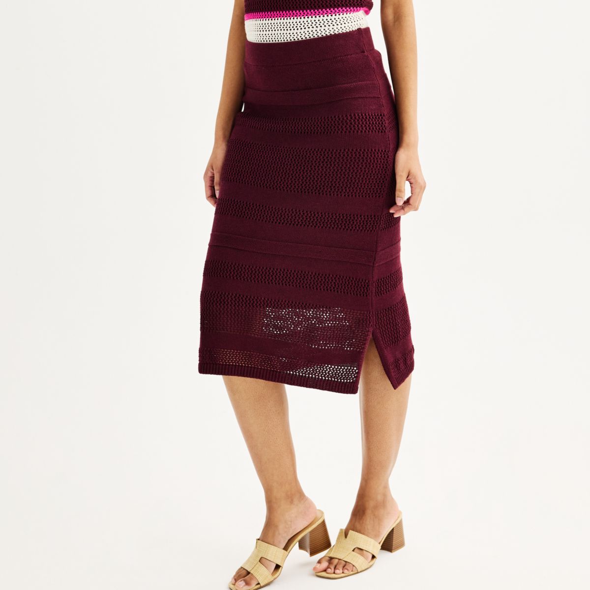 Women's Nine West Crochet Skirt Nine West