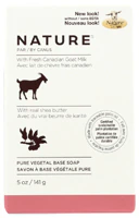 Goat's Milk Bar Soap Real Shea Butter -- 5 oz Nature by Canus