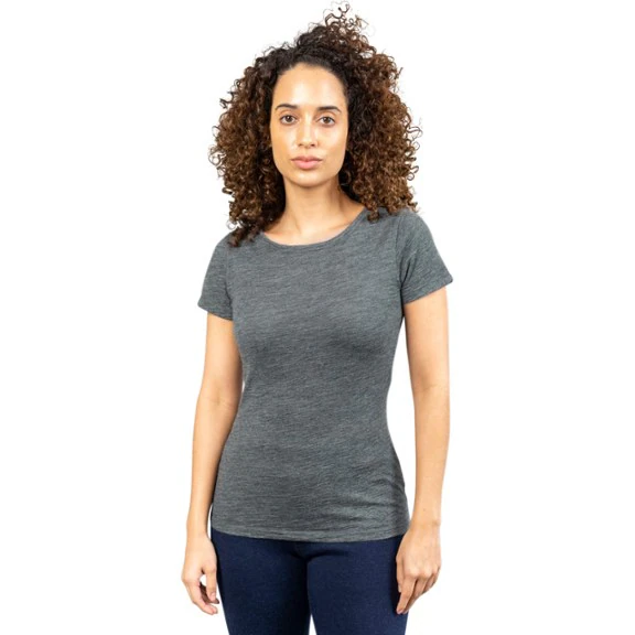 160 Ultralight Alpaca Wool Crew Neck Base Layer T-Shirt - Women's Arms of Andes