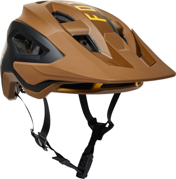 SpeedFrame Pro Blocked Bike Helmet Fox