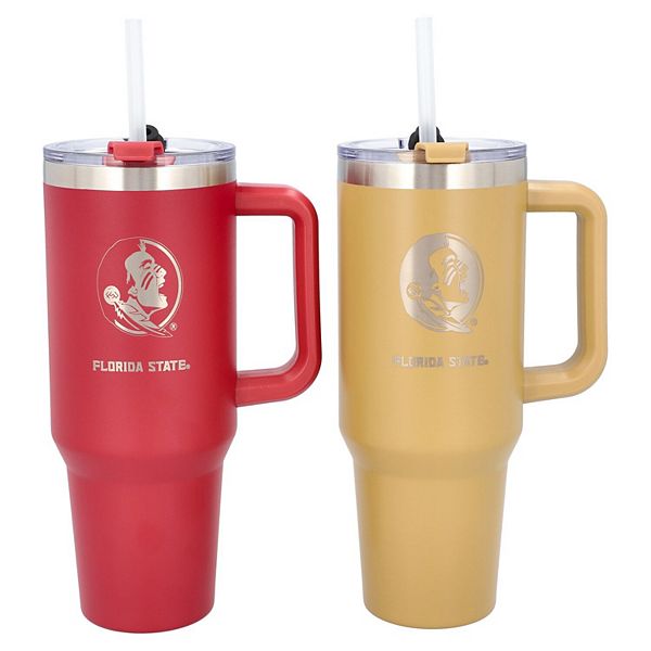 The Memory Company Florida State Seminoles 46oz. Home/Away Stainless Steel Colossal Tumbler Two-Pack The Memory Company