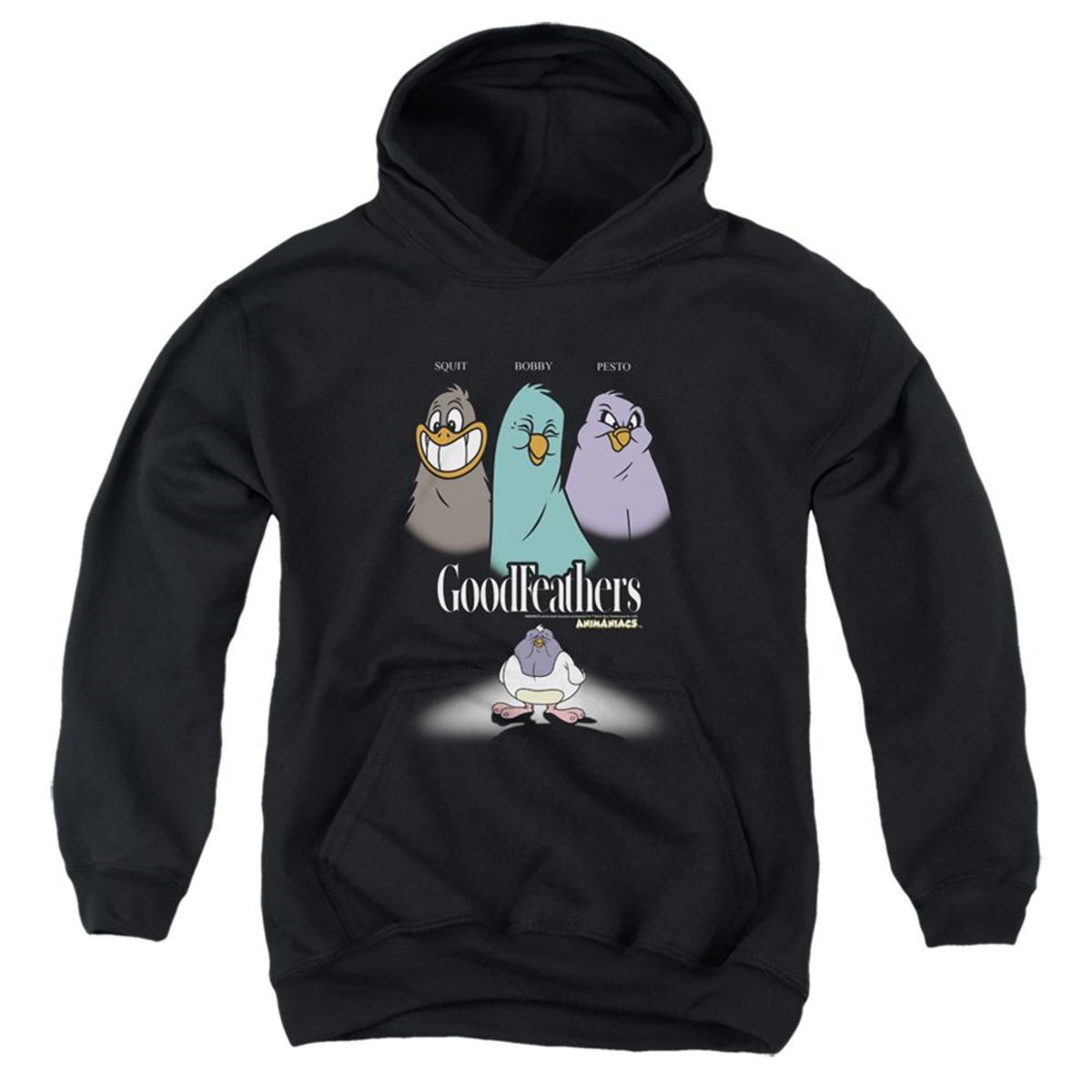 Детский Свитер Licensed Character Animaniacs Goodfeathers Youth Pull Over Hoodie Licensed Character