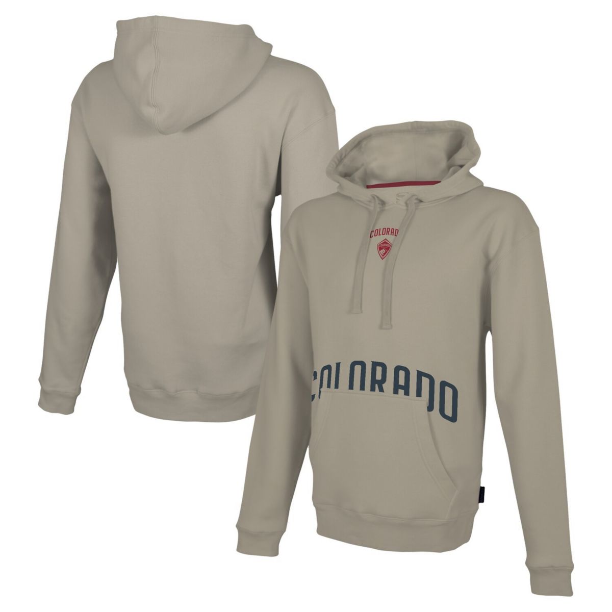 Men's Stadium Essentials Tan Colorado Rapids Status Pullover Hoodie Stadium Essentials