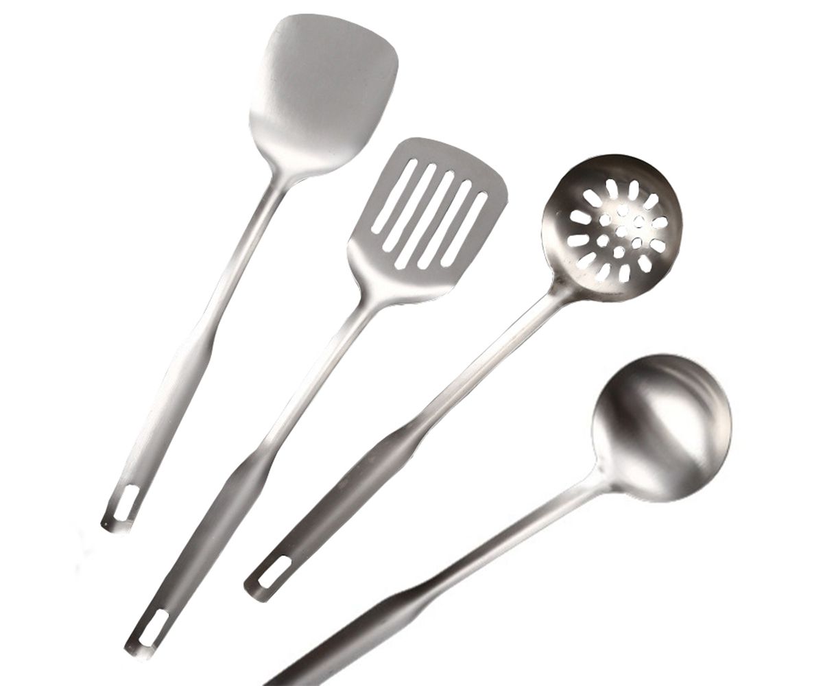 Department Store 4pcs Stainless Steel Cooking Utensil Set Department Store