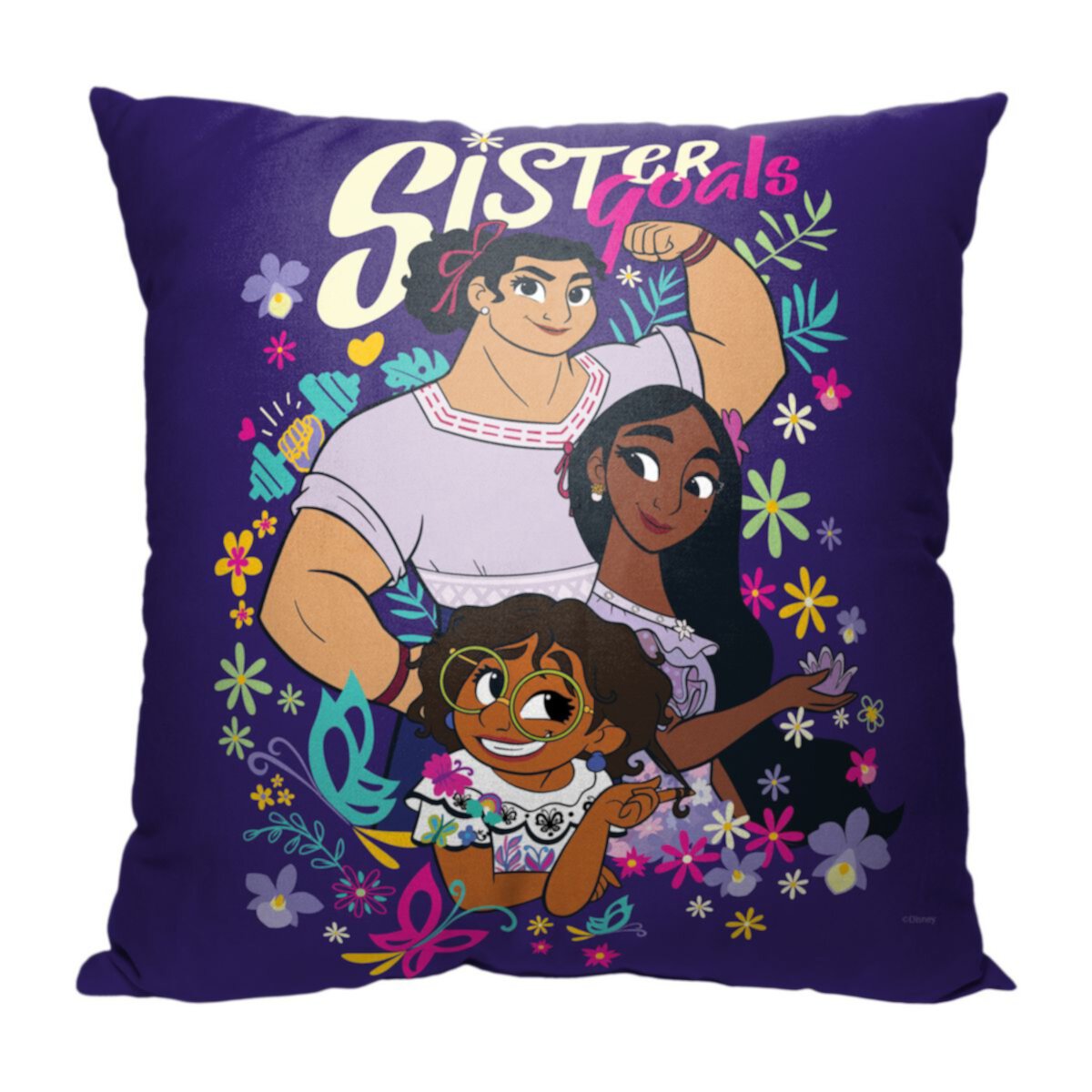 Disney's Encanto Sisters Together Decorative Pillow Licensed Character