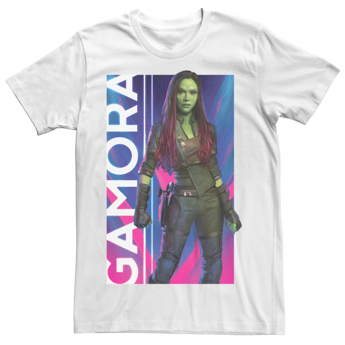 Big & Tall Marvel Guardians Of The Galaxy Vol. 3 Gamora From The Past Graphic Tee Marvel