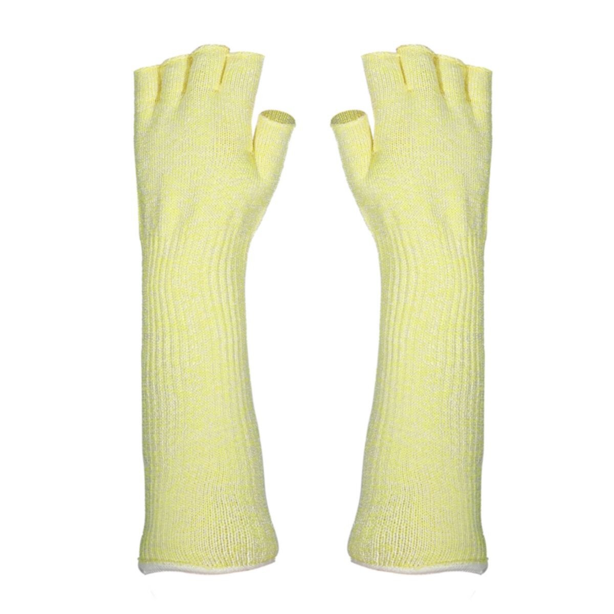 Pair Protection Arm Cut Resistant Sleeves Prevent Scratch For Garden Kitchen Work 11.81&#34; Unique Bargains