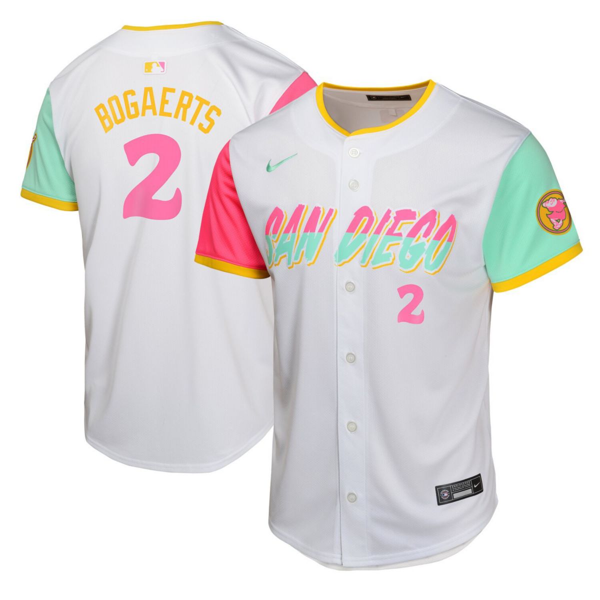 Детское Джерси Nike Xander Bogaerts Белое San Diego Padres City Connect Limited Player Nitro USA