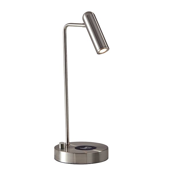 Adesso Kaye Wireless Charging LED Desk Lamp Adesso