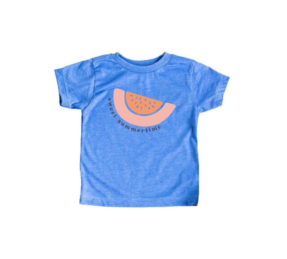 Футболка The Juniper Shop Для девочек Sweet Summertime Watermelon Toddler Short Sleeve Graphic Tee The Juniper Shop