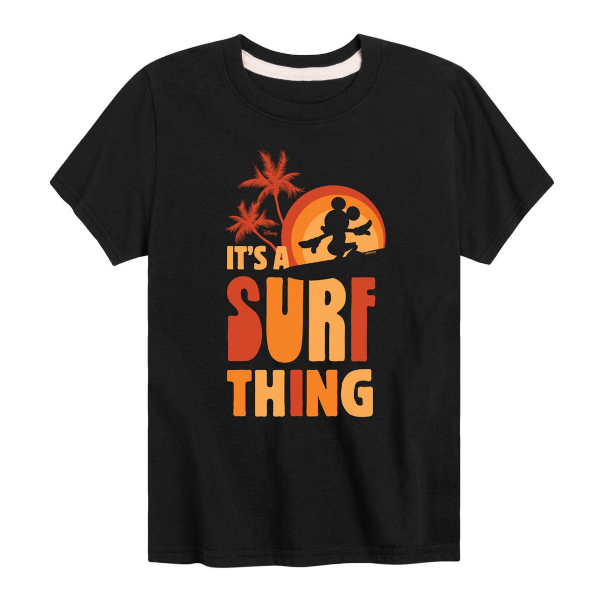 Джерси Disney для мальчиков Mickey Mouse It's A Surf Thing Graphic Tee Dinsey