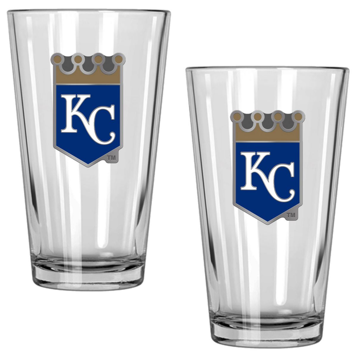Kansas City Royals Pint Glass Set Unbranded