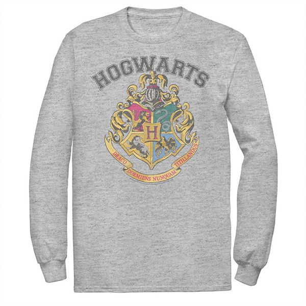 Мужская Футболка Harry Potter Vintage Logo с Длинным Рукавом Harry Potter