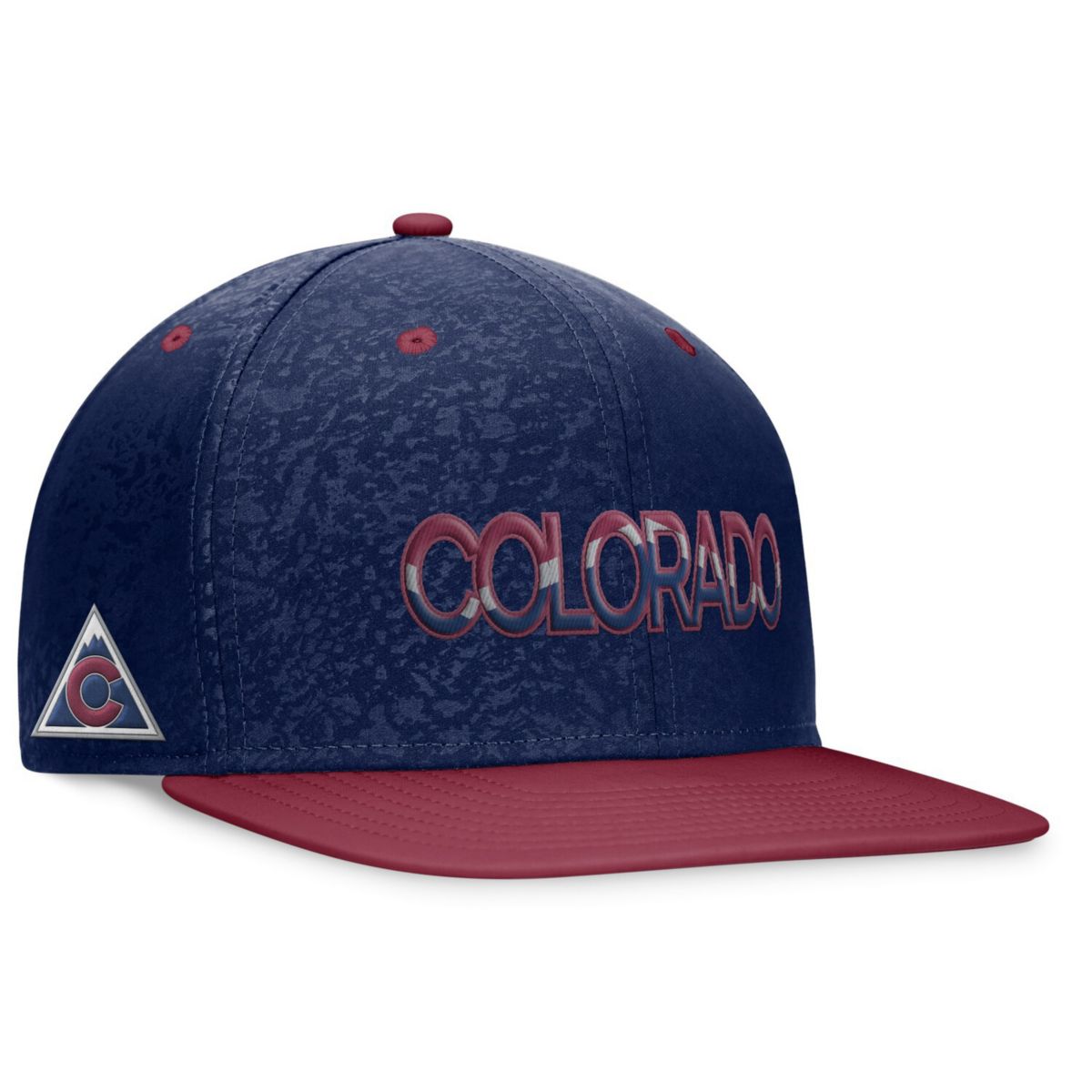 Кепка Fanatics Men's Navy/Burgundy Colorado Avalanche Authentic Pro Alternate Snapback Fanatics Brands - White Label