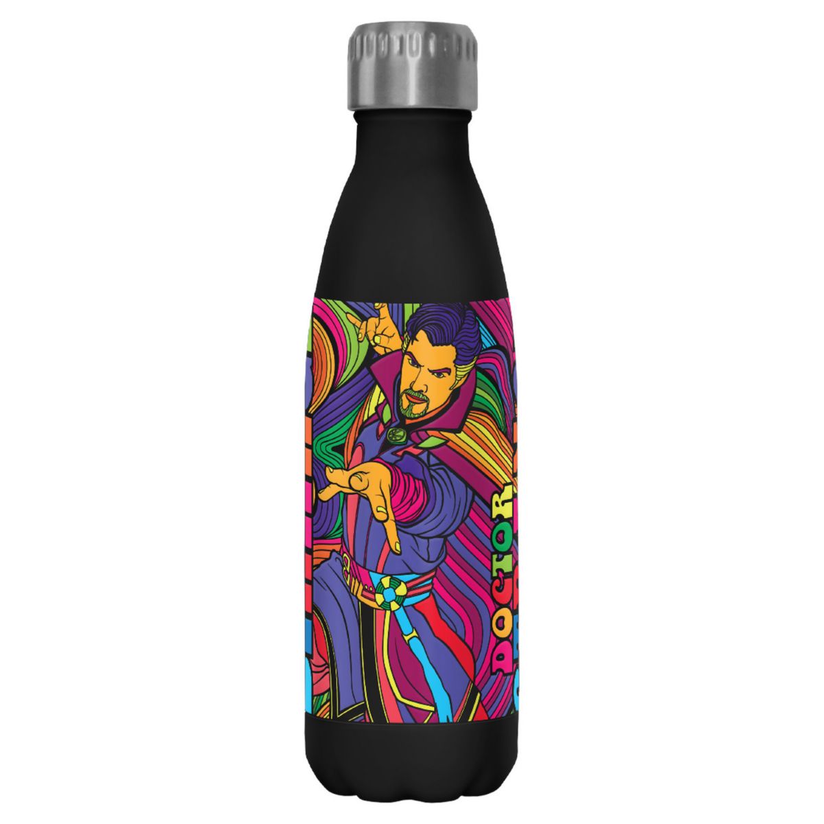 Marvel Doctor Strange and the Multiverse of Madness Psychedelic Print 17-oz. Stainless Steel Bottle Licensed Character