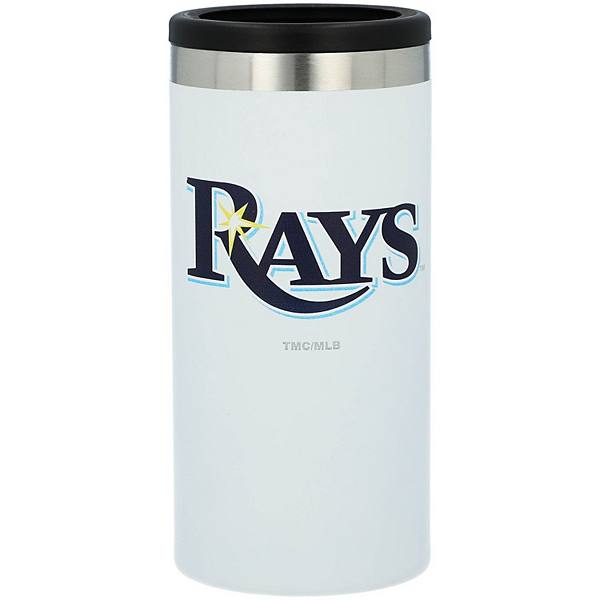 Тонкий держатель для банок Tampa Bay Rays 12oz - из нержавеющей стали, сохраняет напитки холодными The Memory Company