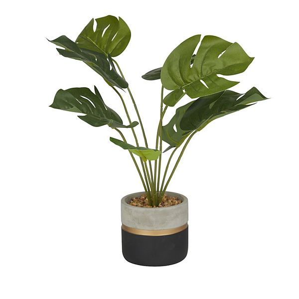 Stella & Eve Artificial Monstera Plant Floor Decor Stella & Eve