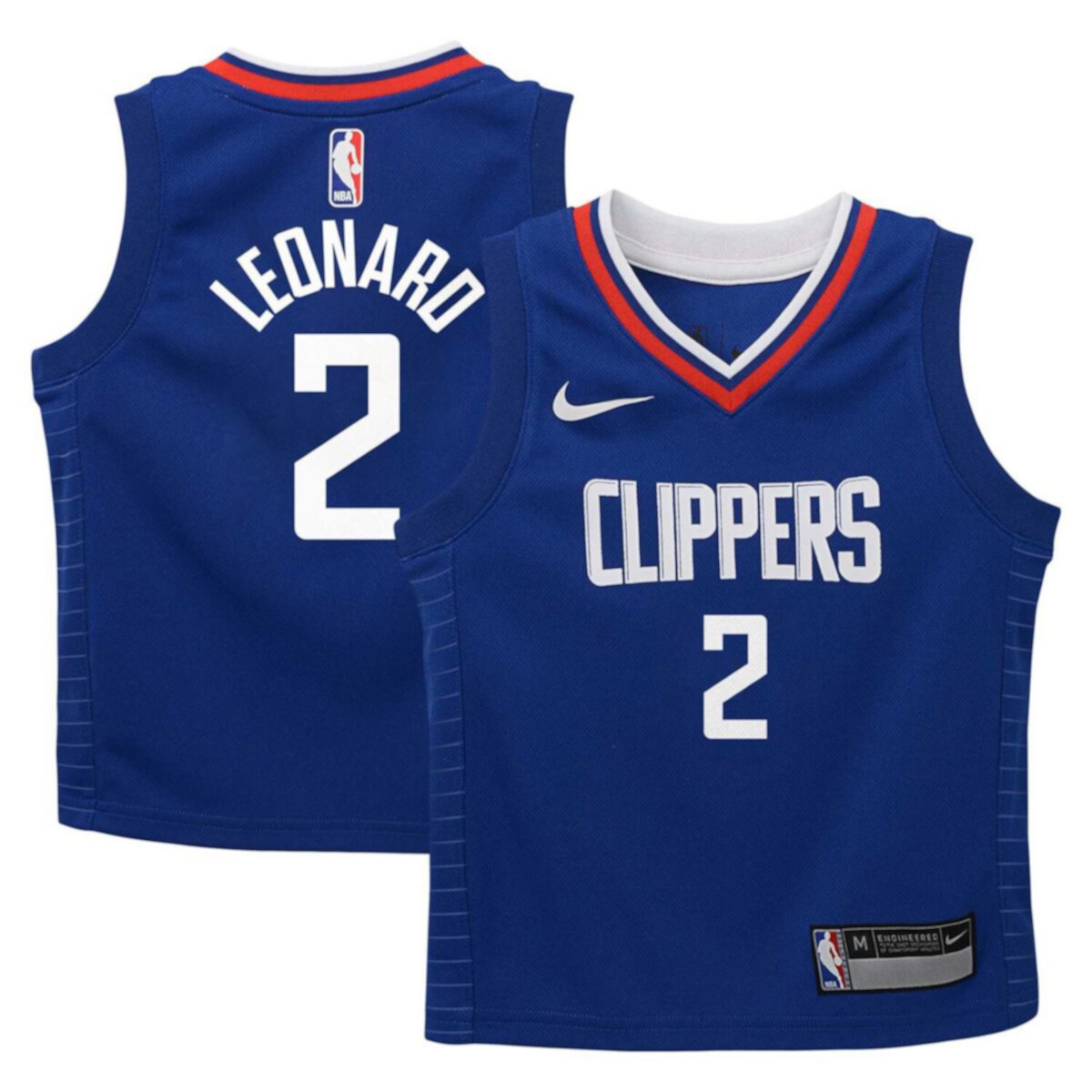 Preschool Nike Kawhi Leonard Royal LA Clippers Dri-FIT Swingman Player Jersey - Icon Edition Nitro USA