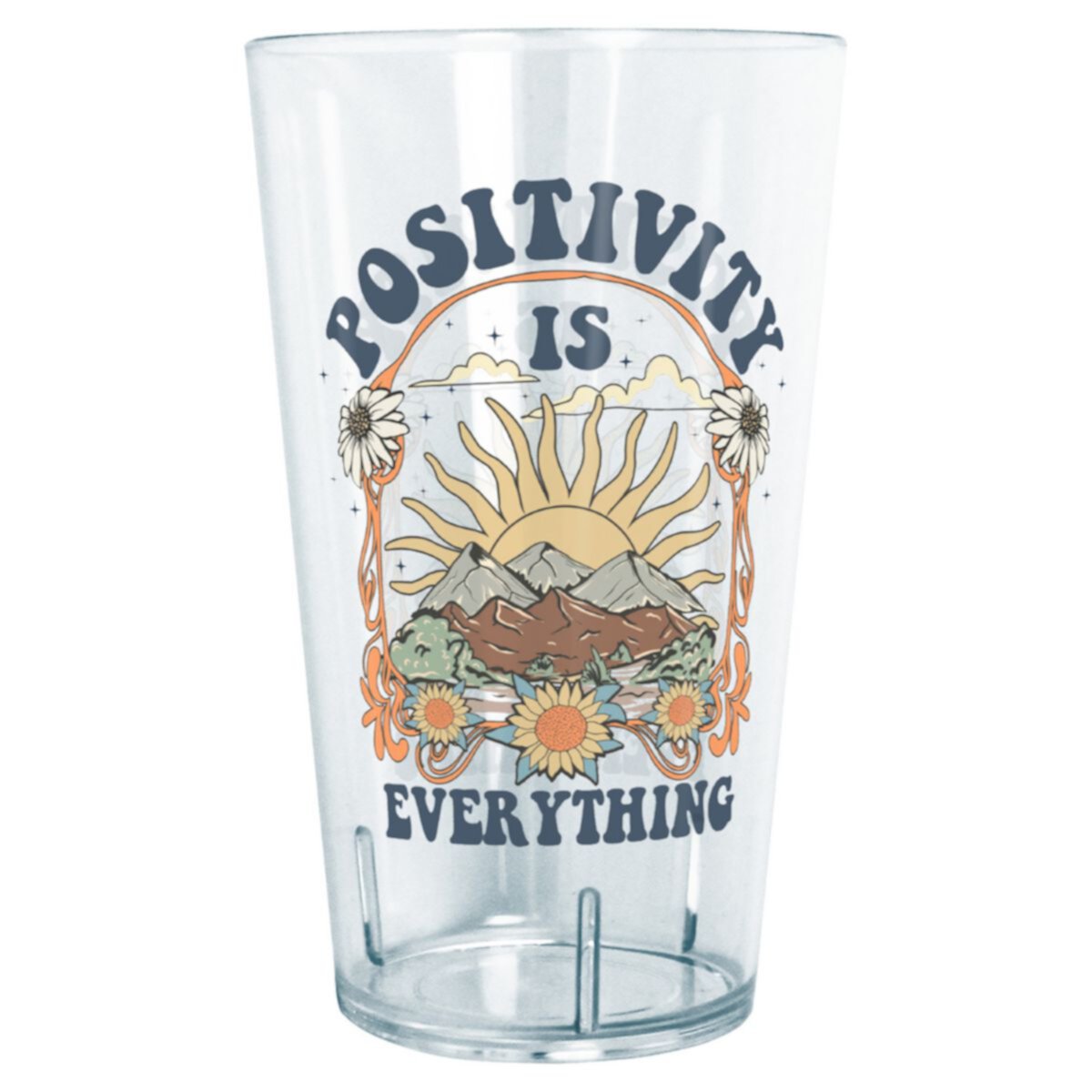 Flower Frame Positivity Is Everything 24-oz. Tritan Tumbler Licensed Character