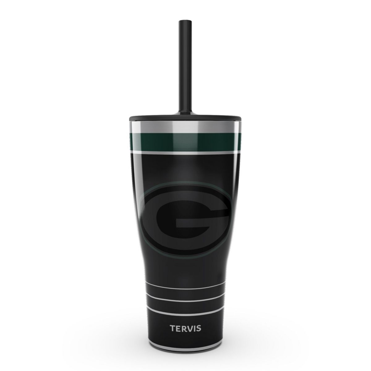 Tervis Green Bay Packers 30oz. Night Game Tumbler with Straw Tervis