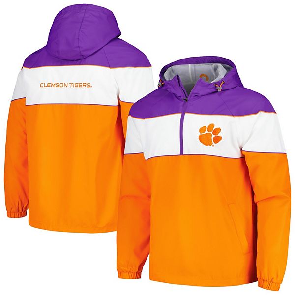 Оранжевое худи с полууглубленным воротником G-III Sports от Carl Banks Clemson Tigers In The Style