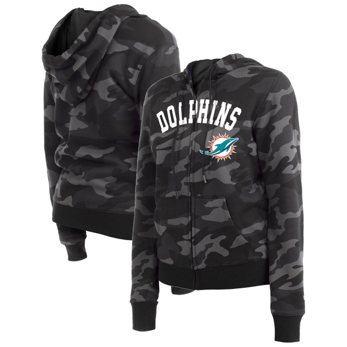 Женская Футболка New Era Miami Dolphins Camo New Era