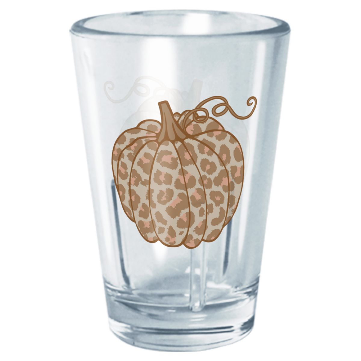 Leopard Print Pumpkin 2 oz. Tritan Cup Unbranded