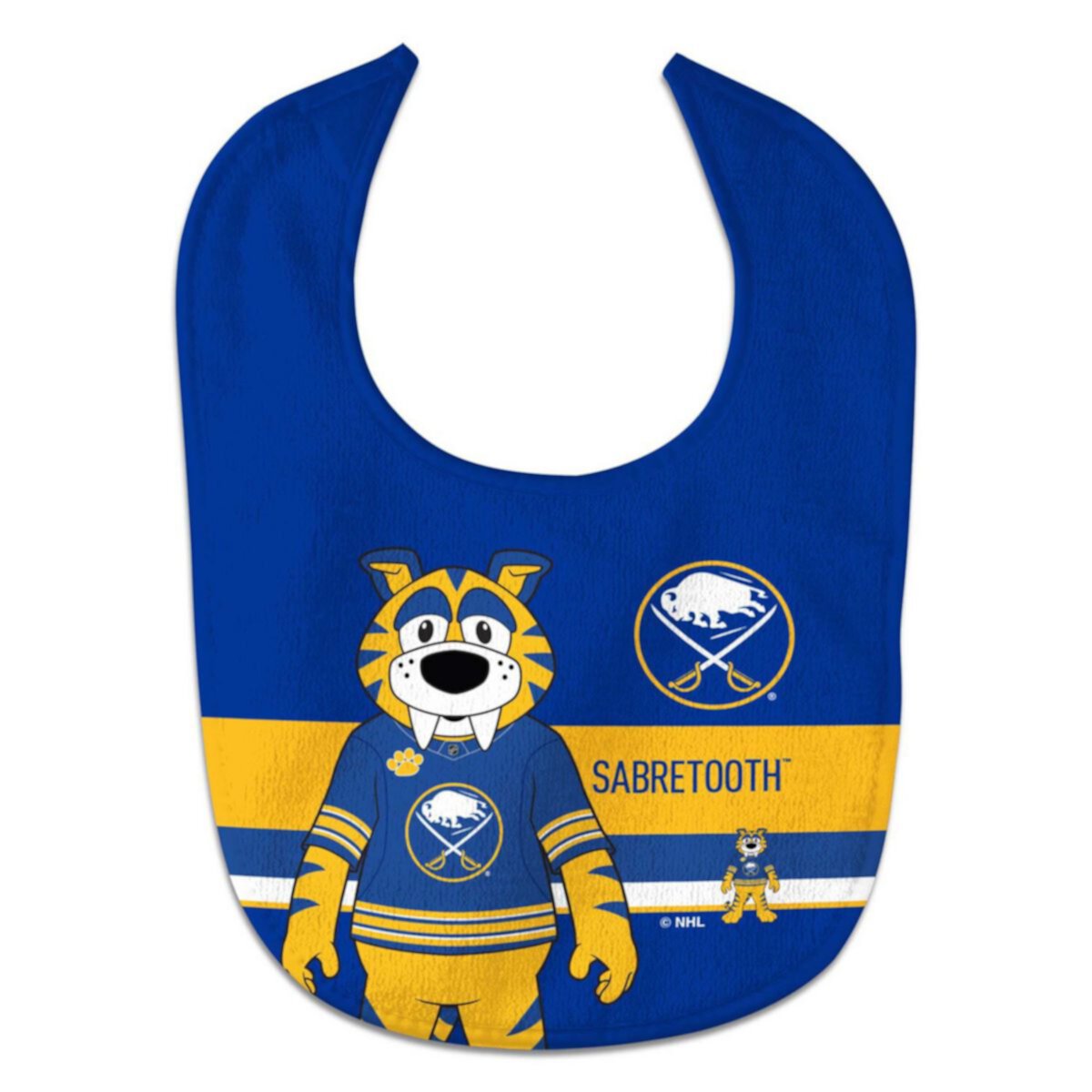 Слюнявчик WinCraft Buffalo Sabres All Pro Маскот Unbranded