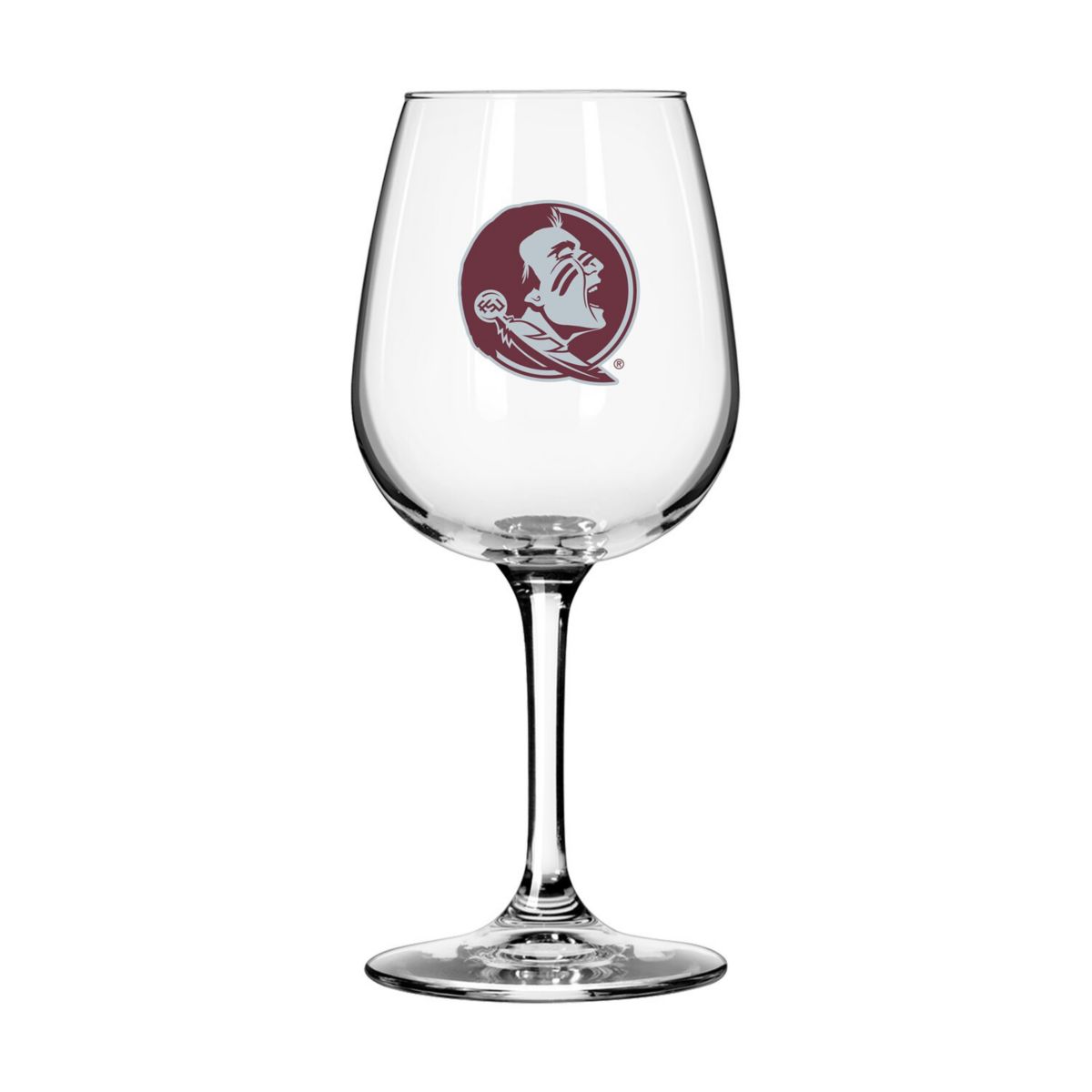 Florida State Seminoles 12oz. Gameday Stemmed Wine Glass Logo Brand