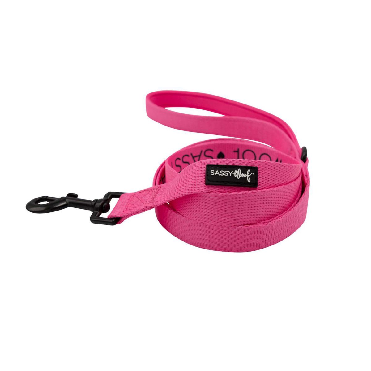 Dog Leash - Neon Pink SASSY WOOF