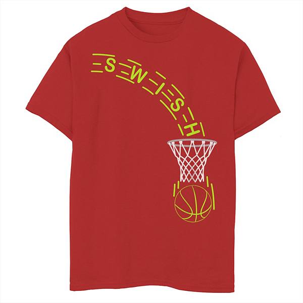 Джерси Unbranded Для мальчиков Basketball Swish Shot Neon Sign Tee Unbranded