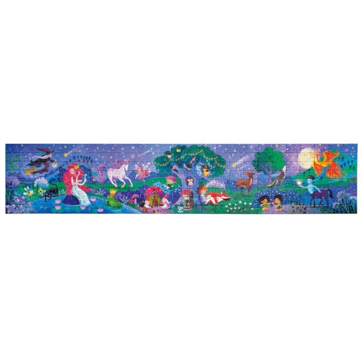 Hape Giant Glow-In-The-Dark Magic Forest 200-Piece Puzzle Hape