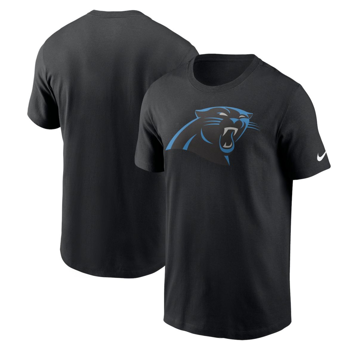 Men's Nike  Black Carolina Panthers Primary Logo T-Shirt Nitro USA