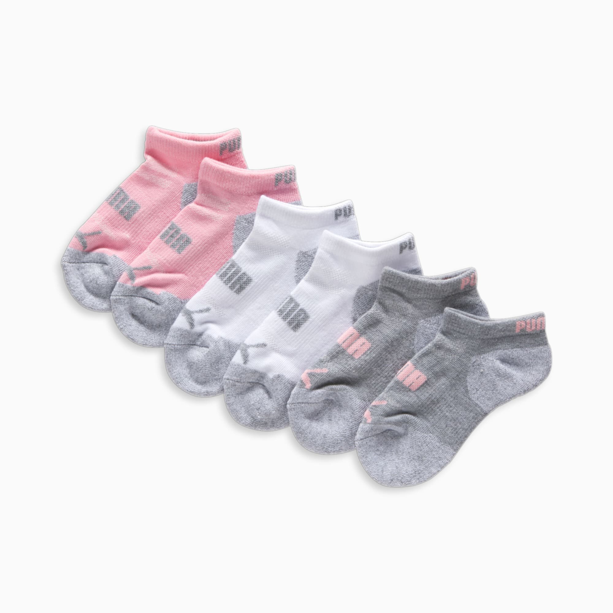 Girls' Half-Terry Low-Cut Socks (3 Pairs) PUMA