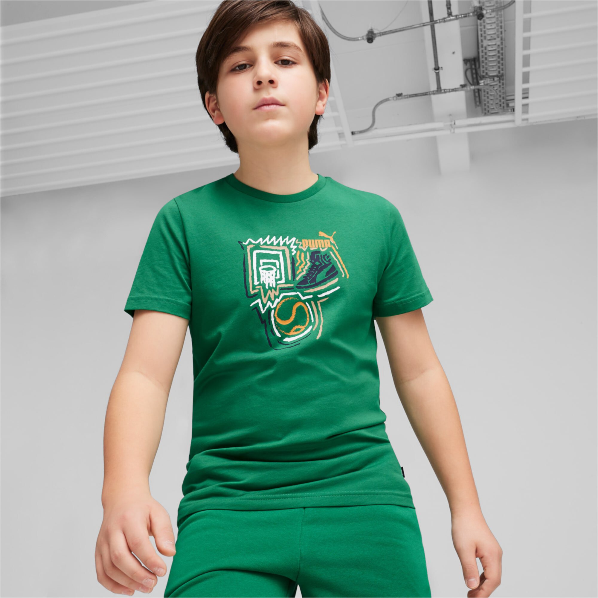 GRAPHICS Year of Sports Youth Tee PUMA