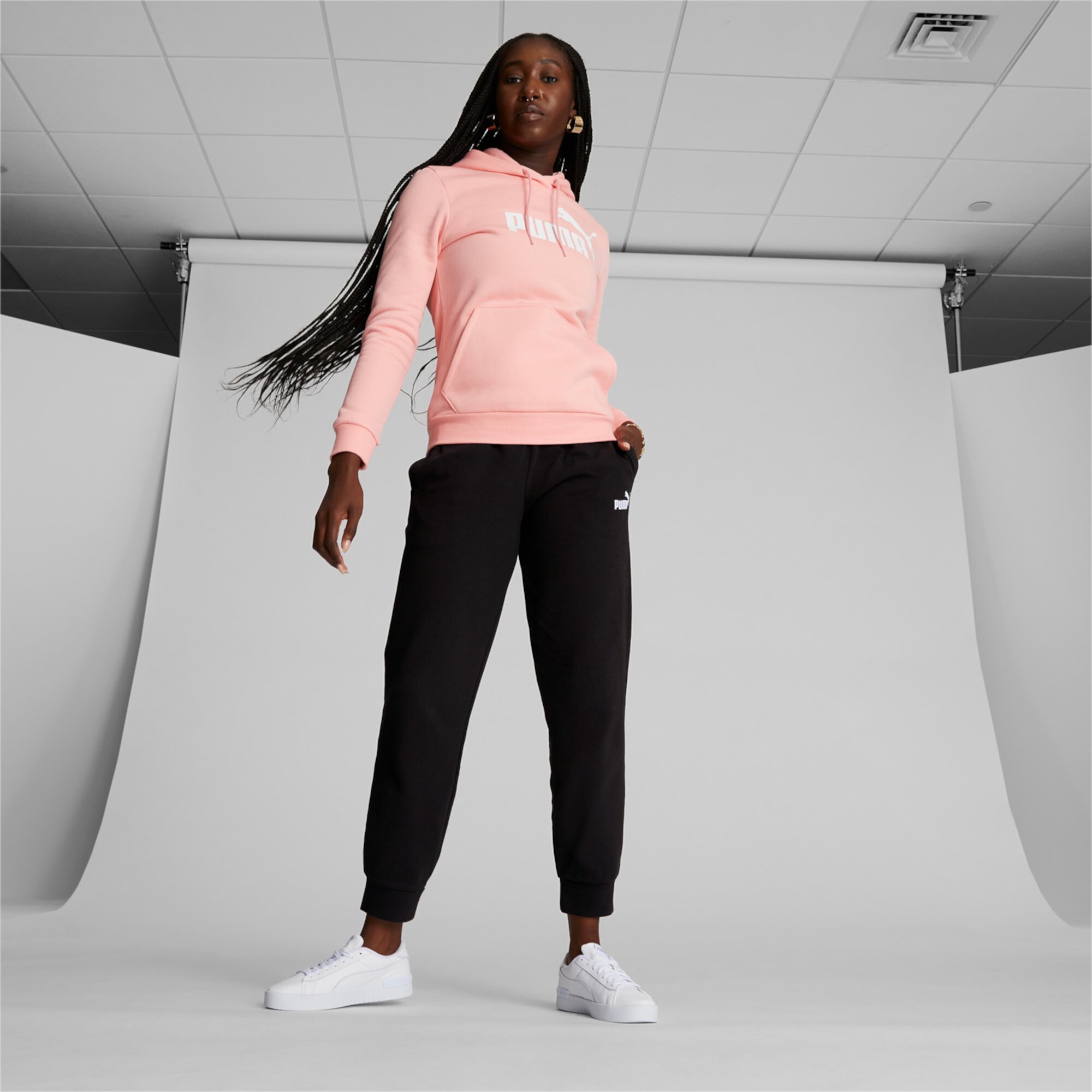 Женские Спортивные брюки PUMA Essentials Elevated PUMA