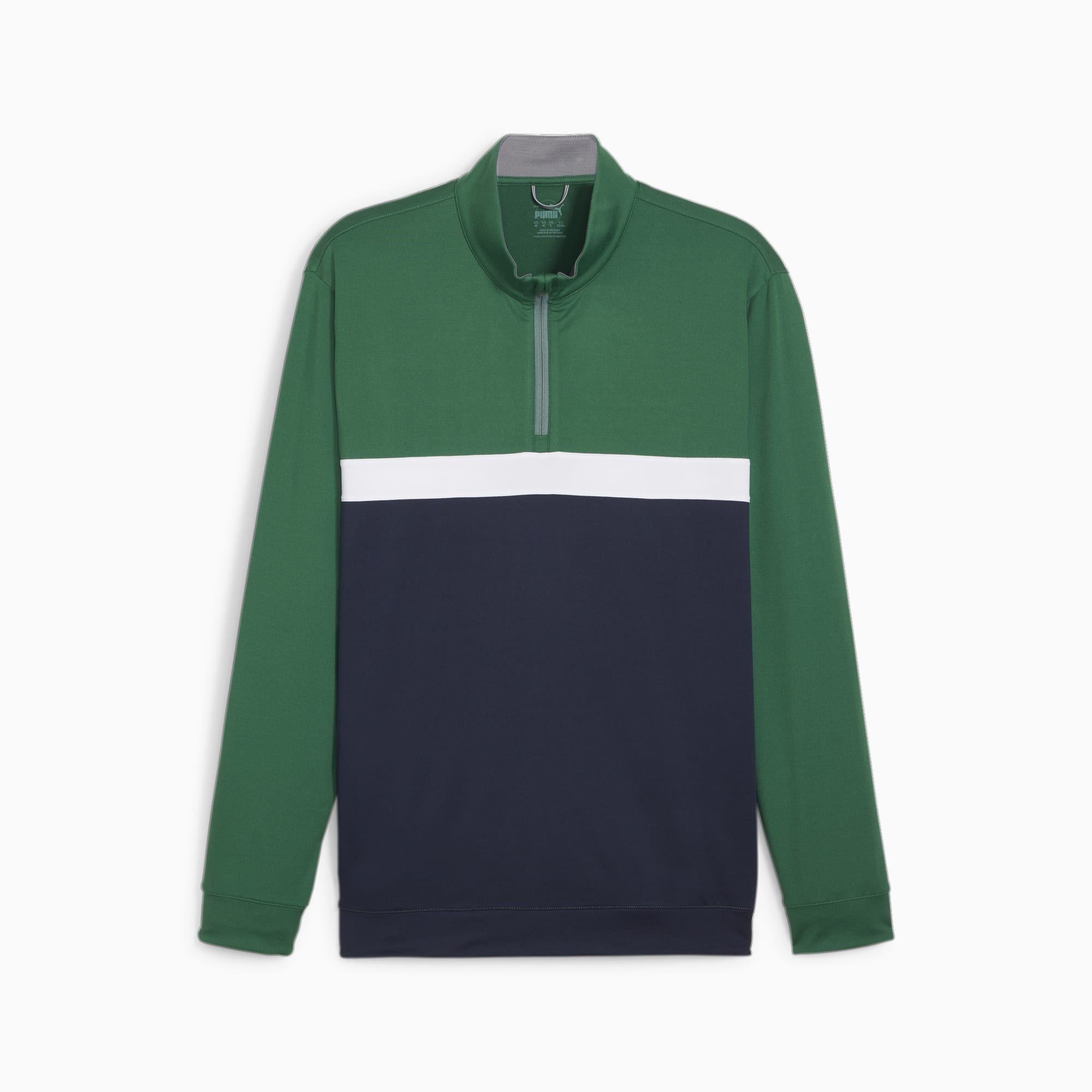 Мужской Пуловер PUMA Pure Colorblock 1/4 Zip PUMA