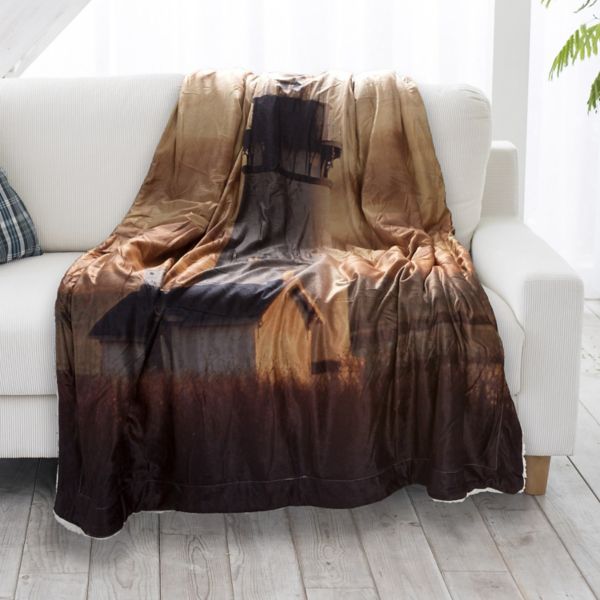 Lavish Home High-Pile Fleece Throw Blanket Lavish Home