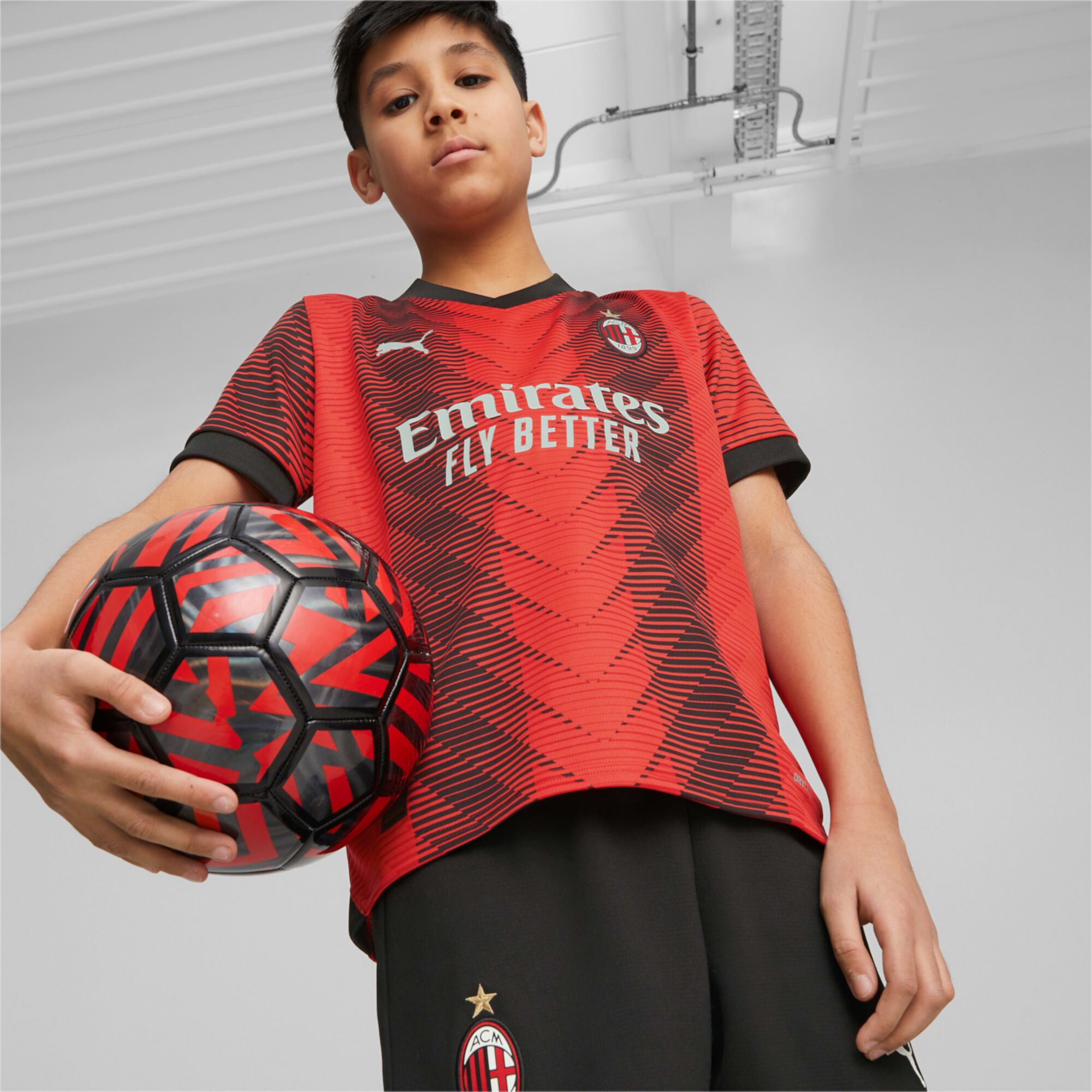 Детские Джерси PUMA AC Milan 23/24 Реплика Домашняя PUMA