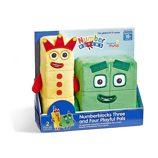 hand2mind Numberblocks Three and Four Playful Pals Hand2mind