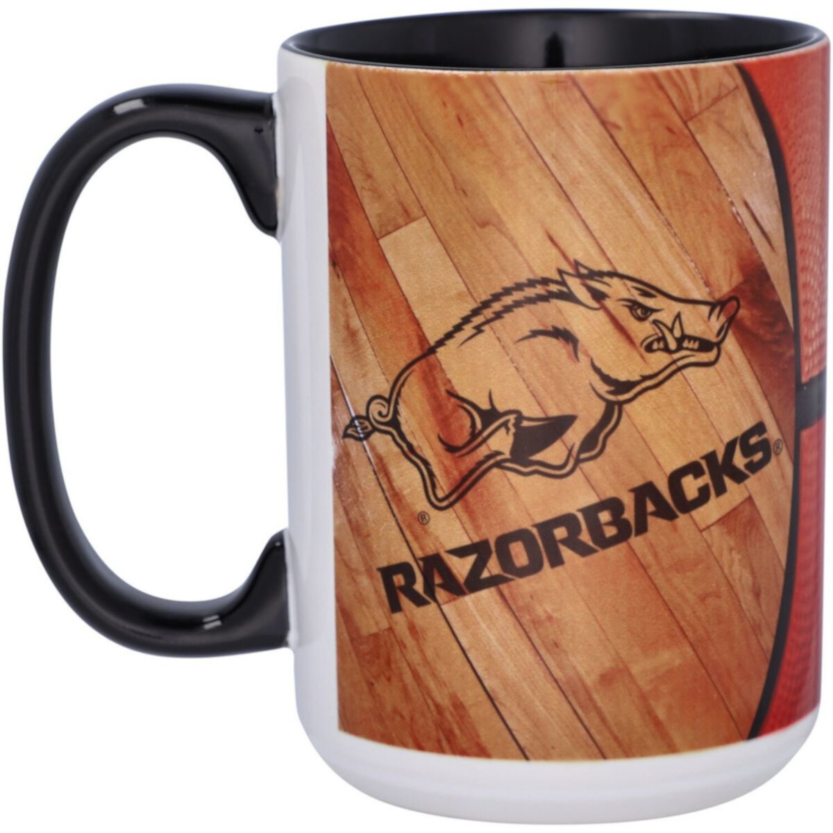 Arkansas Razorbacks 15oz. Basketball Mug Unbranded